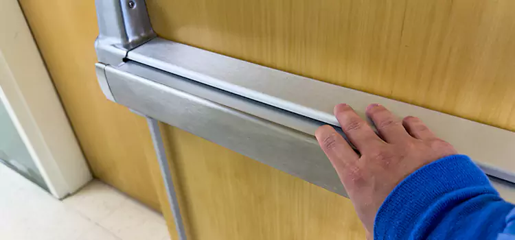 Installing a Push Bar on a Door Memphis